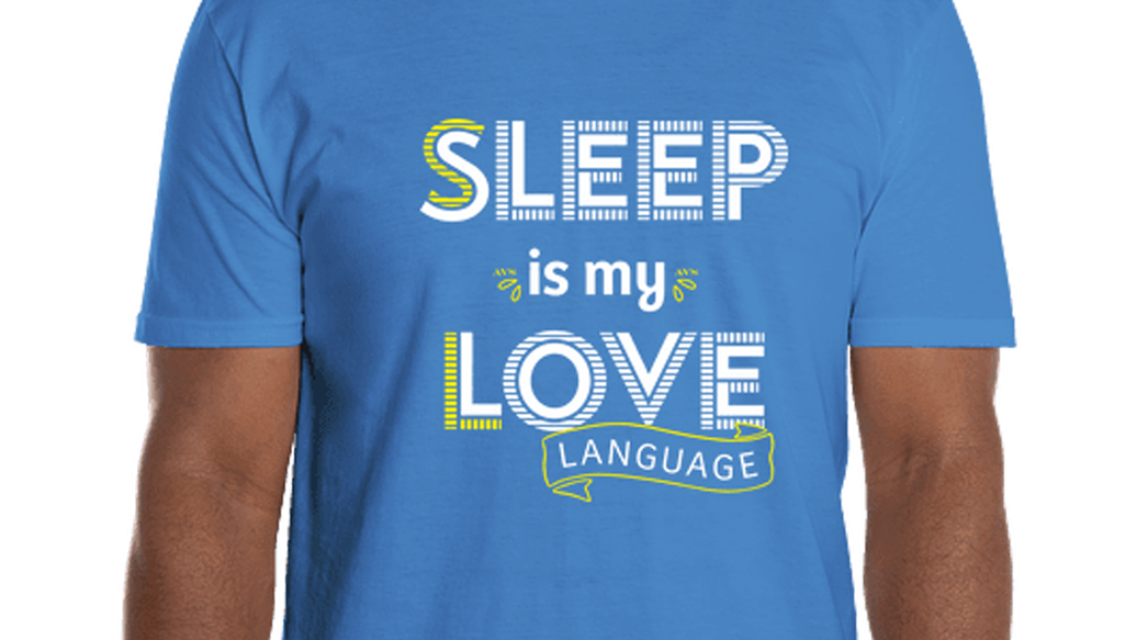 Sleep is My Love Language T-Shirt