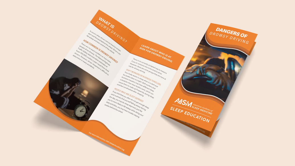 Dangers of Drowsy Driving Brochures