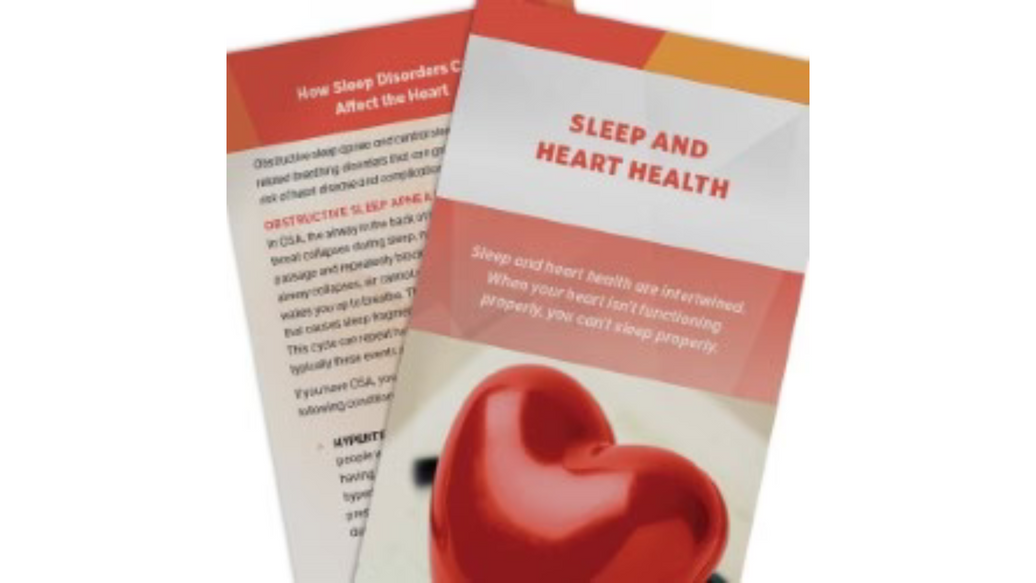 Sleep and Heart Health Brochures