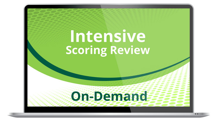 Intensive Scoring Review 2022 - On-Demand