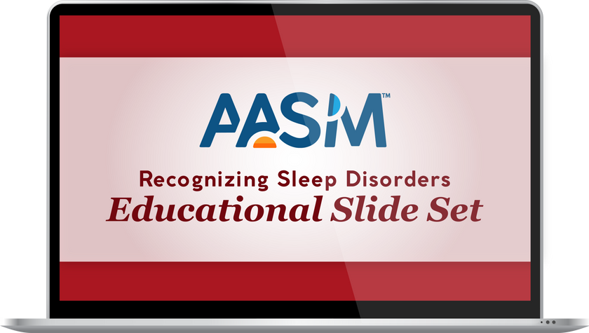 Recognizing Sleep Disorders - Downloadable PPT Slides