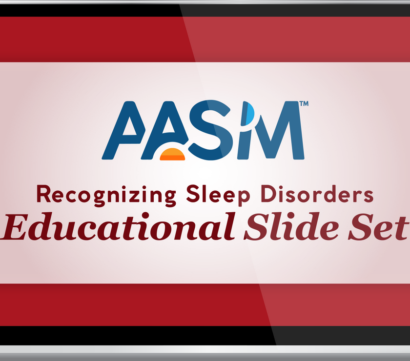 Recognizing Sleep Disorders - Downloadable PPT Slides