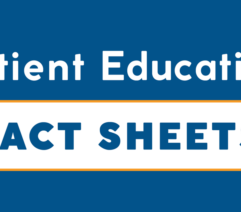 Patient Education Fact Sheets