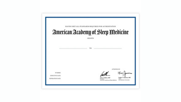 Accreditation Certificate