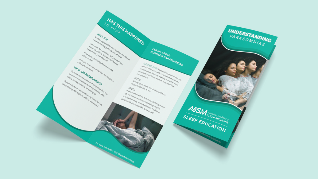 Understanding Parasomnias Brochures